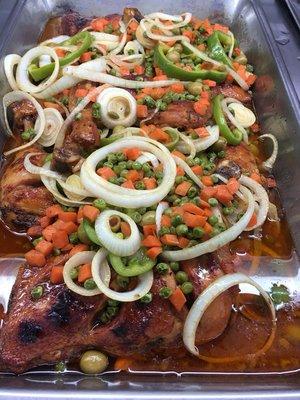 Pollo al horno