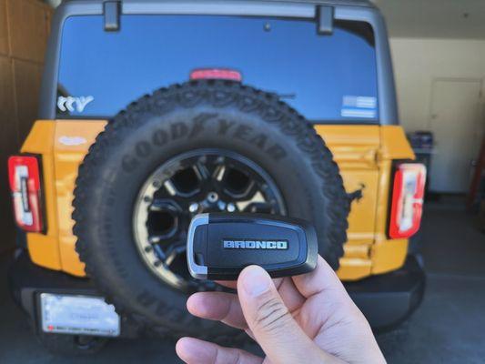 Ford bronco keyfob.