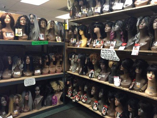 Wig section