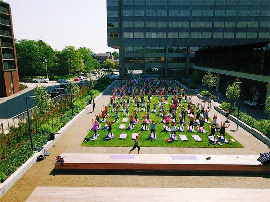 Outdoor Yoga