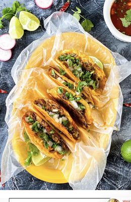 Birria tacos