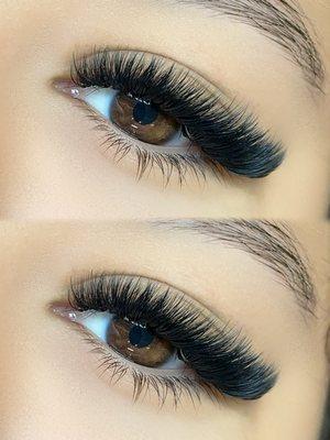 Volume lashes 
Style- kitten eye 
Length- 9-15mm 
Curl - CC curl