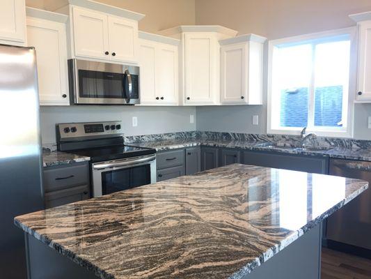 Stone countertops!