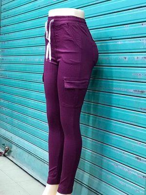 Colorful fashion women elastic jeans