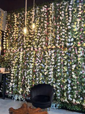 Floral wall