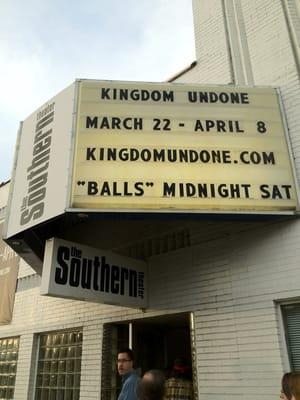 Here at the southern theatre for @kingdomundone