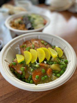 Japanese katsu curry bowl -$14