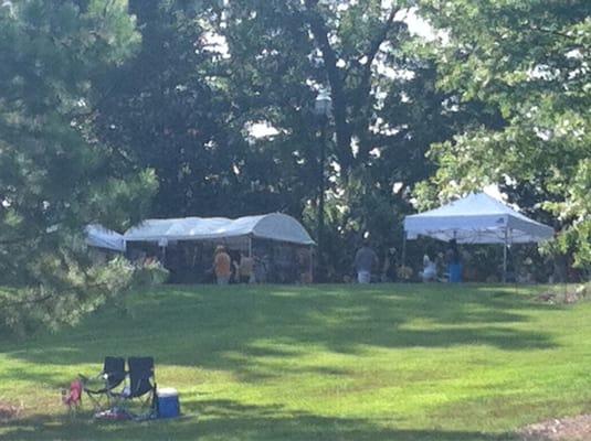 Some of the booths