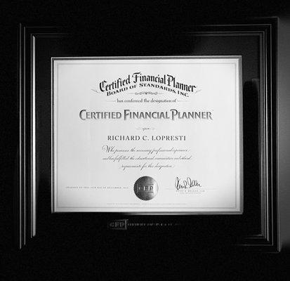 Certified Financial Planner TM 
 CFP®