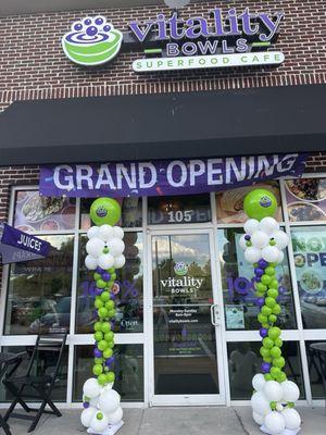 Grand opening Day !!  Welcome to the neighborhood!