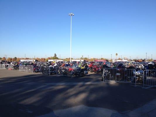 Sea of bikes