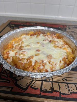 Baked Ziti (Made to order with marinara ,ricotta and mozzarella tossed together with pasta and baked to perfection)