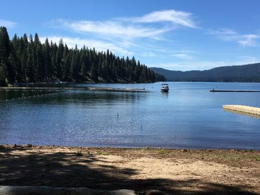 Looking at Lake Almanor