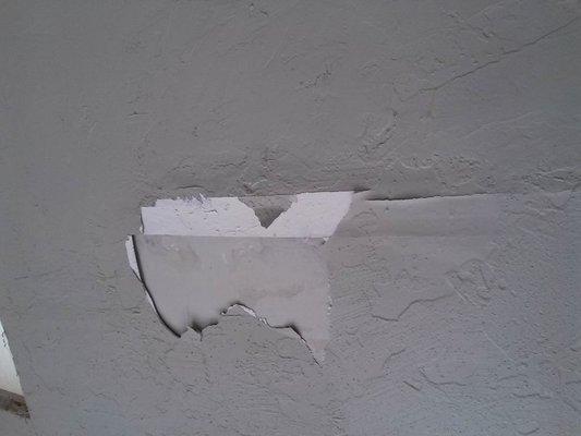 Drywall repair!