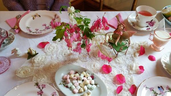 Fairy Tea Party table