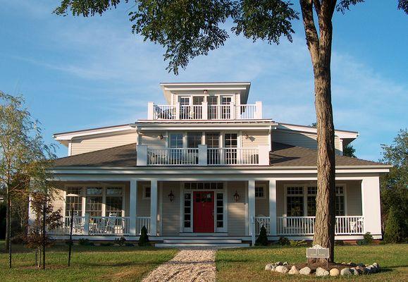 Shelter Island; Custom Framing, Metal Roofing, James Hardie Siding, Azek Trim