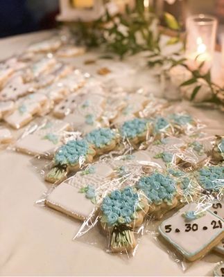 Wedding cookies