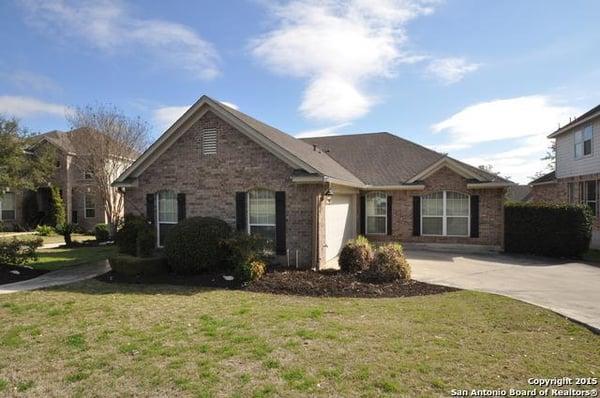 A great house, in a great Stone Oak community, found for some great clients.