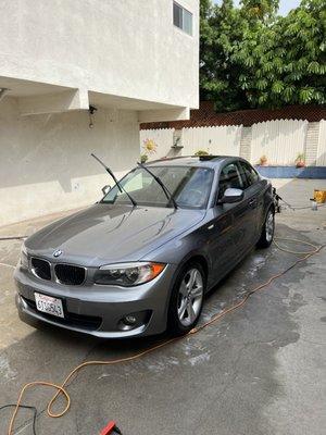 Restoring of this 2012 BMW