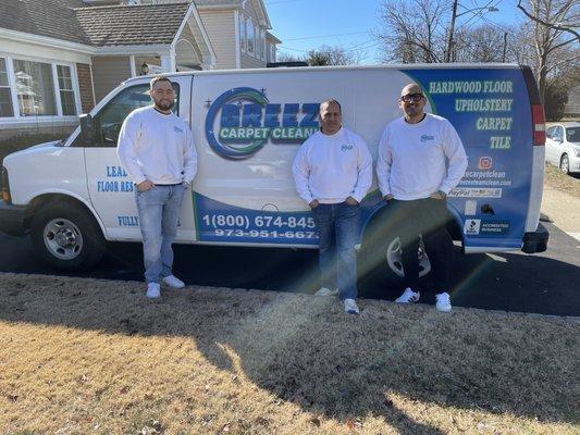 Breeze Carpet Cleaning Team!