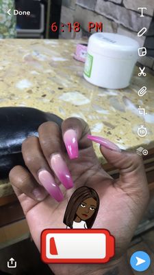 this was the second nail that fell off within a week