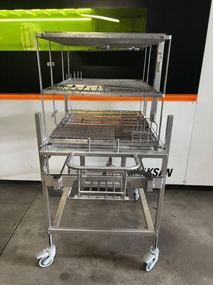 316 Stainless steel cart custom fabricated