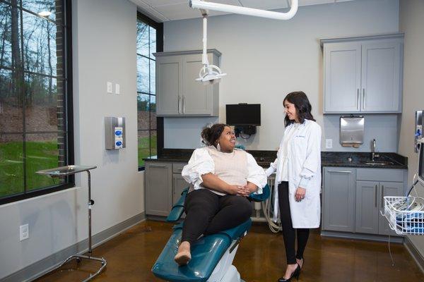 Patient consultation and oral surgery room