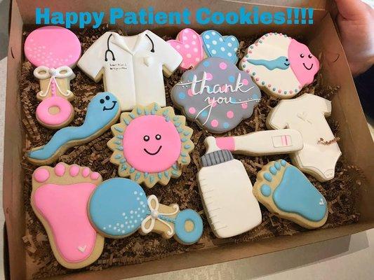 Happy Patient Cookies!