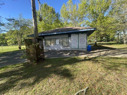 Concession Stand & restrooms