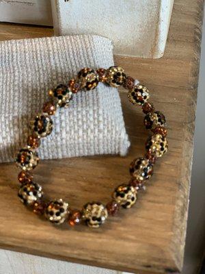 Cheetah bracelet