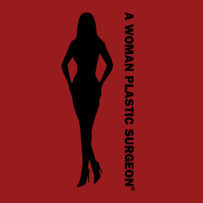 A Woman Plastic Surgeon practice logo.