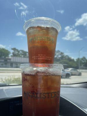 The McAlisters Famous Tea! Crucial every time you order McAlister's