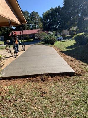 Extension driveway