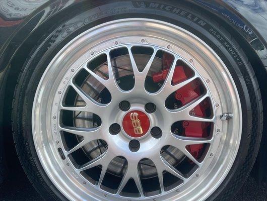 Rims shine & clean