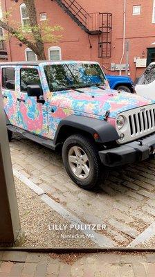 Lilly Pulitzer Jeep