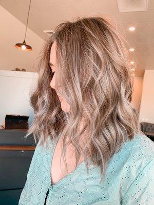 Cool brunette tones for this babe