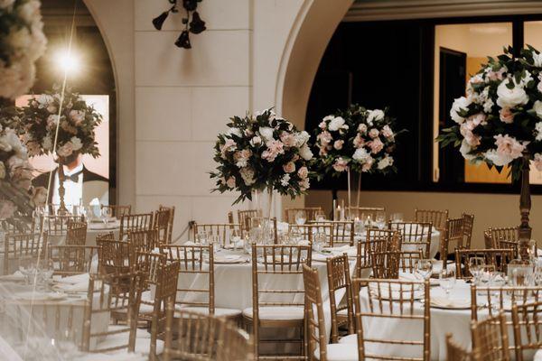 Bay Area Indian Wedding Decorations - Reception Decor in Oakland