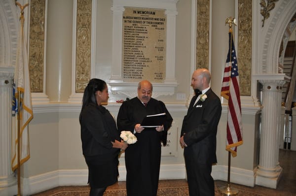 Brockton City Hall - Justice Jerry Marrying the Mayor's Son