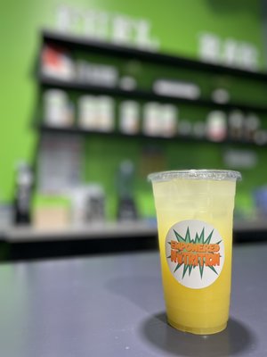 Caffeine Free Refresher Orange Aide