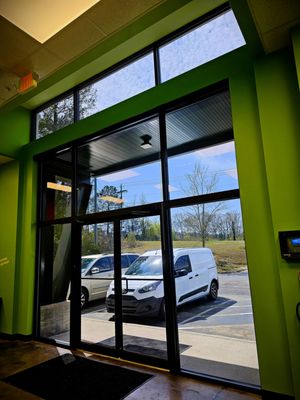 XPEL VISION Blend DR7 on LowE Dual Pane Glass for Pump It Up in Trussville, AL