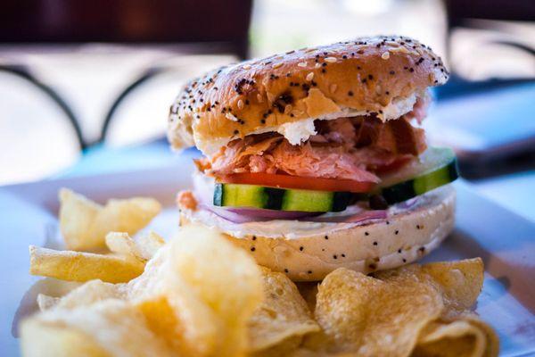 Smoked Salmon Bagel