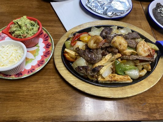 Fajitas Combo Plato