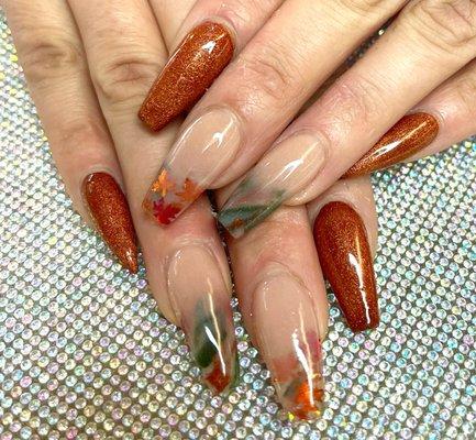 Fall nails by Valencia