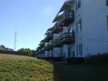 Private Balcony off of each unit