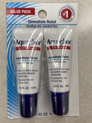 Best stuff for your lips, for when they are super dry! A 2-fer!