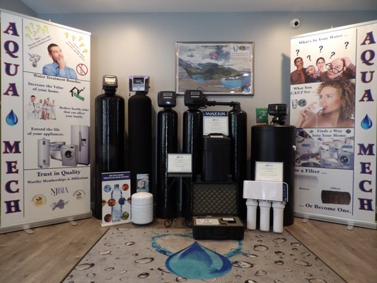 Our showroom. Stop by with a sample and any of your water questions!