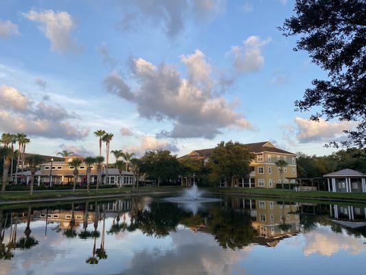 Lake and pool