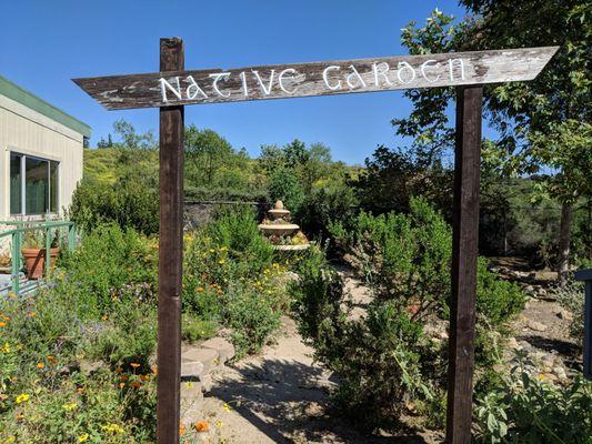 Front school garden.