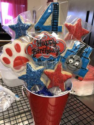 Birthday Cookie Bouquet available for pre-order!