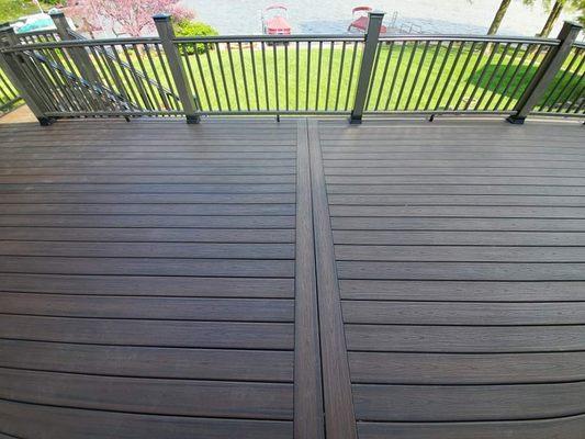 Custom built 30+year composite deck